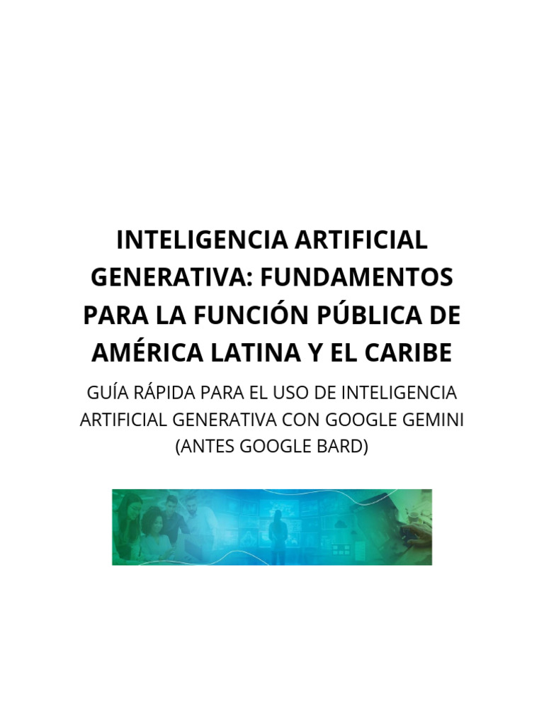 Guia Gemini | PDF | Inteligencia artificial | Inteligencia (IA) y semántica
