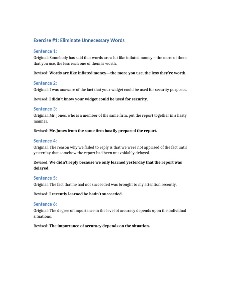 Simplifying Language for Clarity | PDF