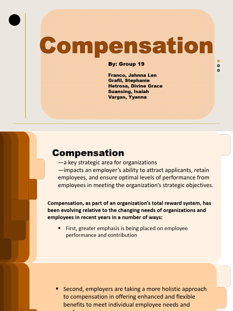 Understanding Compensation Strategies | PDF | Cost Of Living ...