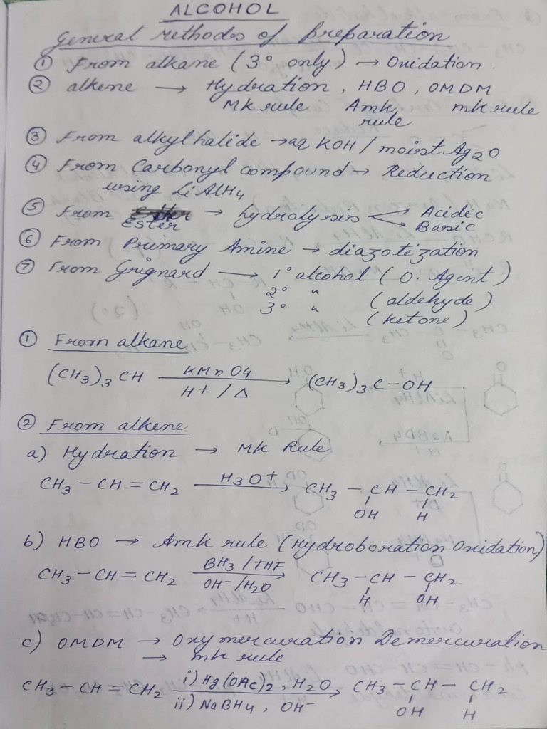 Alcohol NEET | PDF
