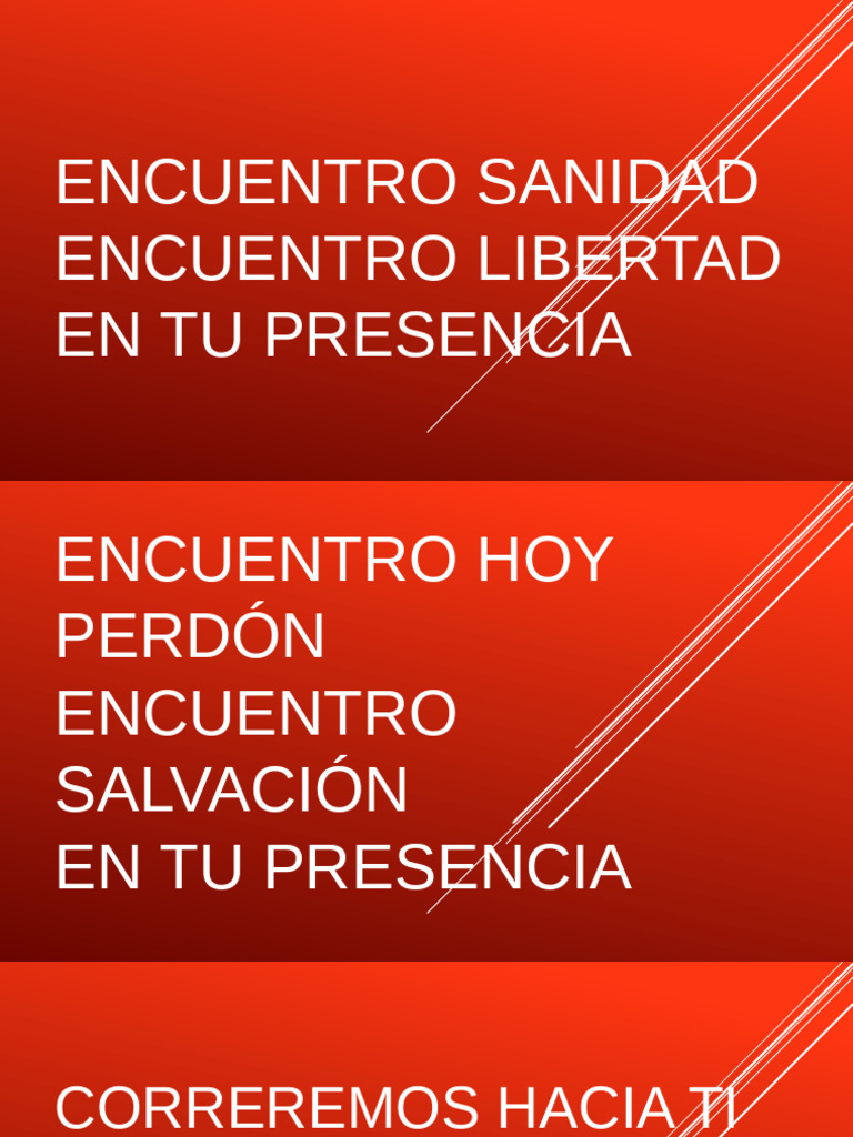 Encuentro de Sanidad y Libertad | PDF