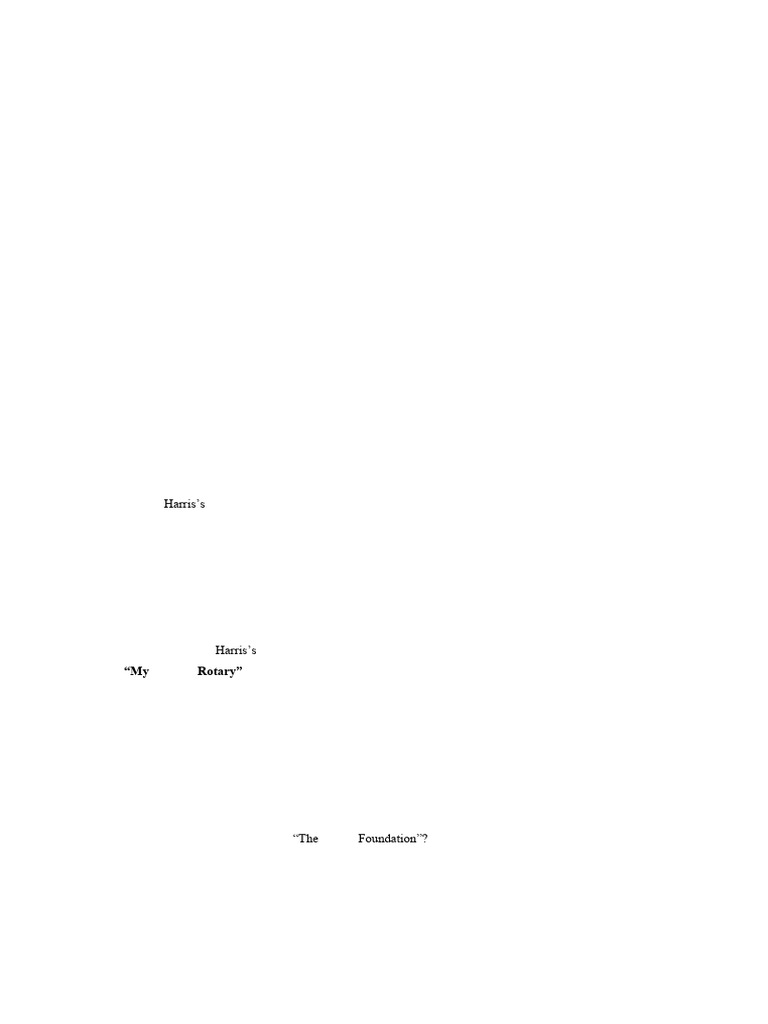 Rotary Rotaract Reading Materials Rota Quiz 2024-25-1 | PDF