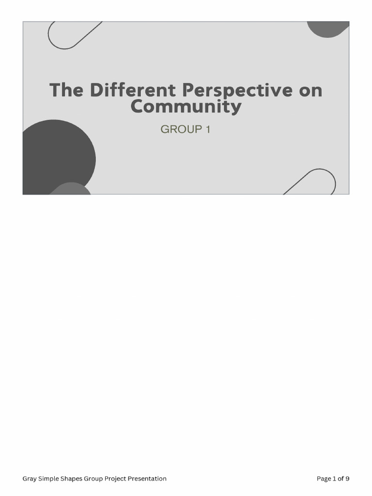 Group 1 | PDF