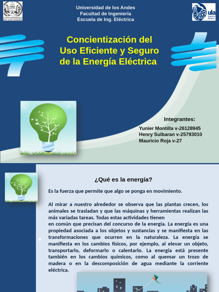 Uso Eficiente de la Energía Eléctrica | PDF | Ingenieria Eléctrica | Agua