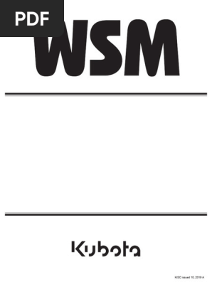 9y11111985 Z726X Z724X Kubota Mowers Gas Service Manual