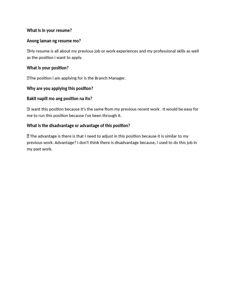 Aspiring Branch Manager Insights | PDF