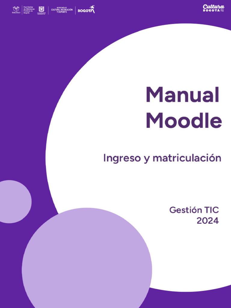 Manual moodle | PDF | Moodle | Informática