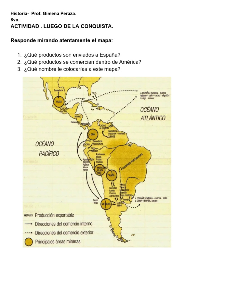 Actividad-Luego de La Conquista | PDF