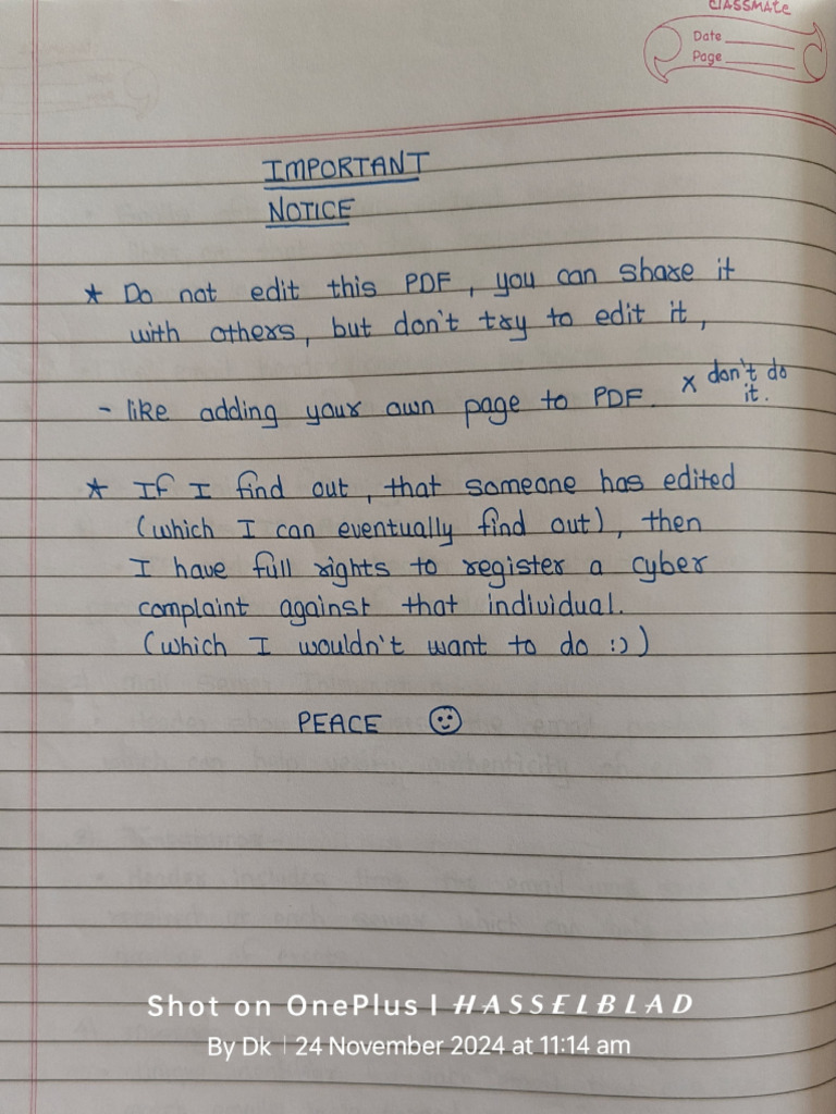 BCT Unit 3,4 Notes by DK? | PDF