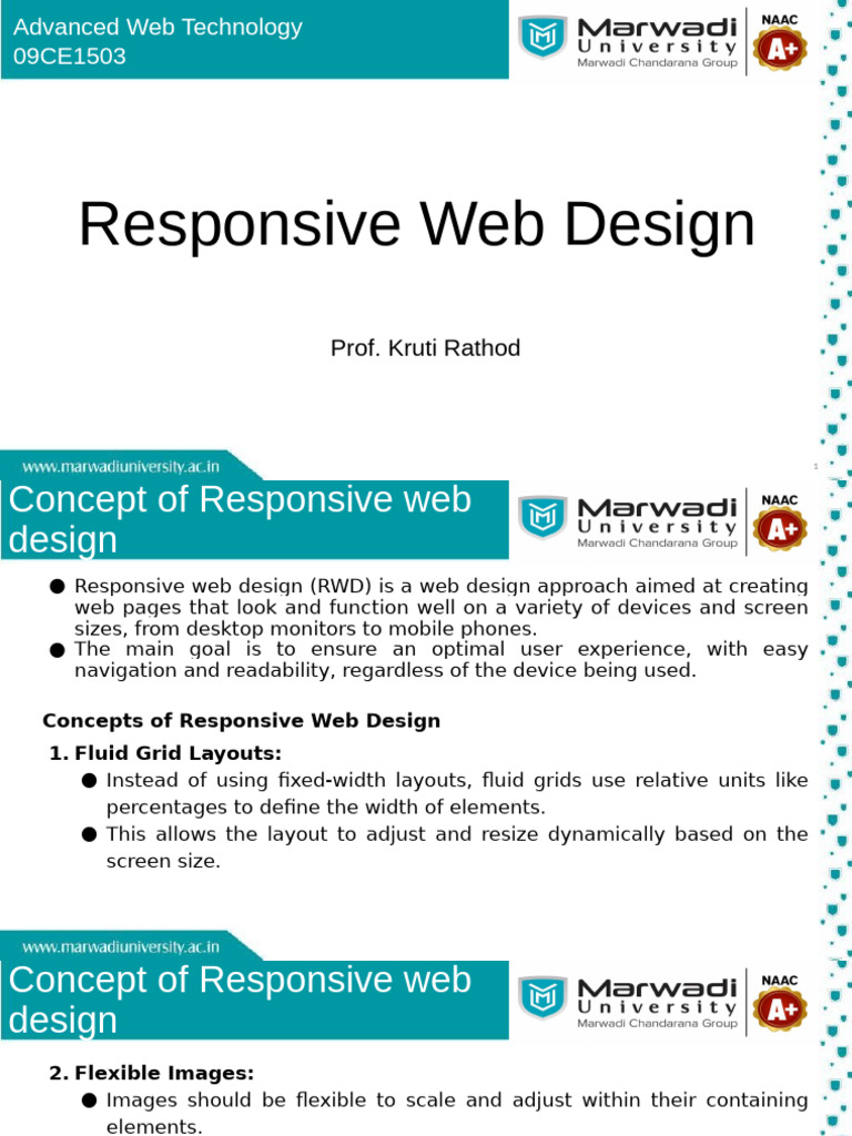 CH 3 | PDF | Responsive Web Design | Web Design