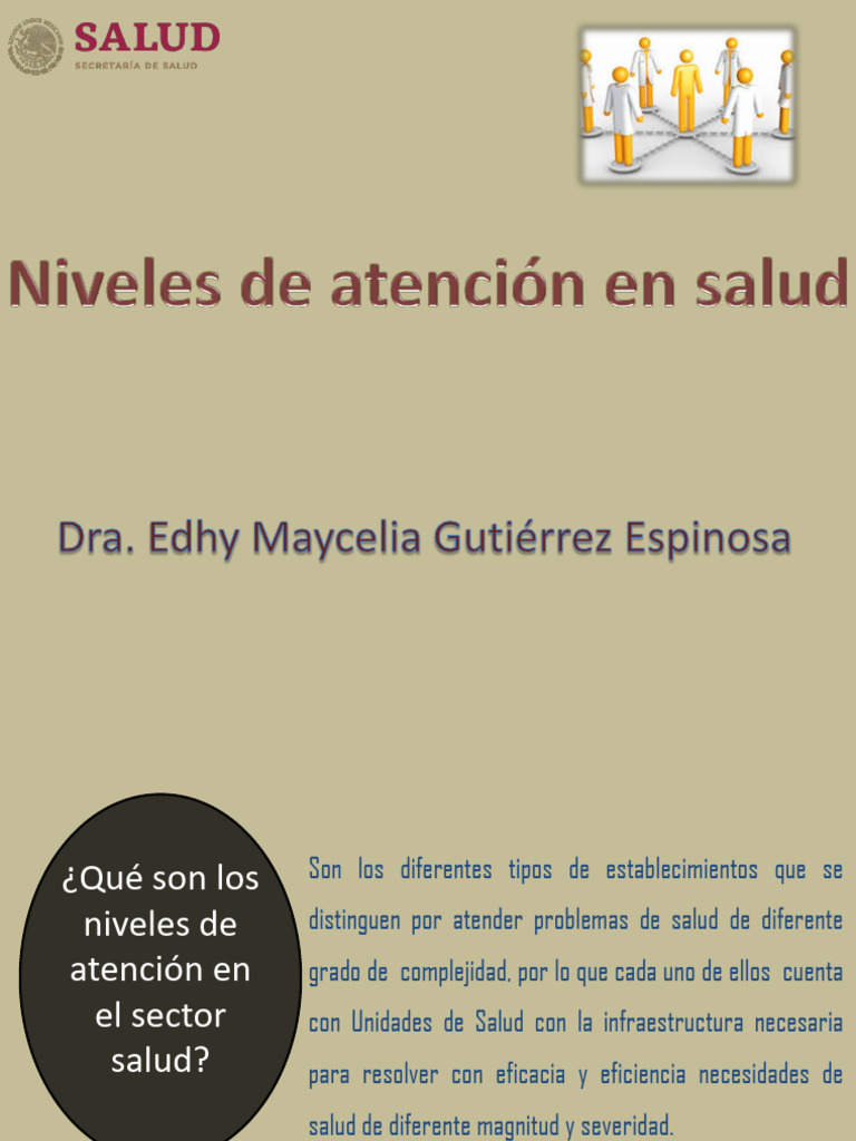 Niveles de atención en salud en México | PDF | Hospital | Ciencias de ...