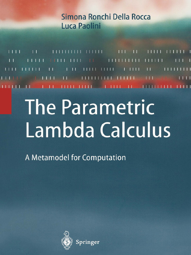 The Parametric Lambda Calculus | PDF | Programming Language ...