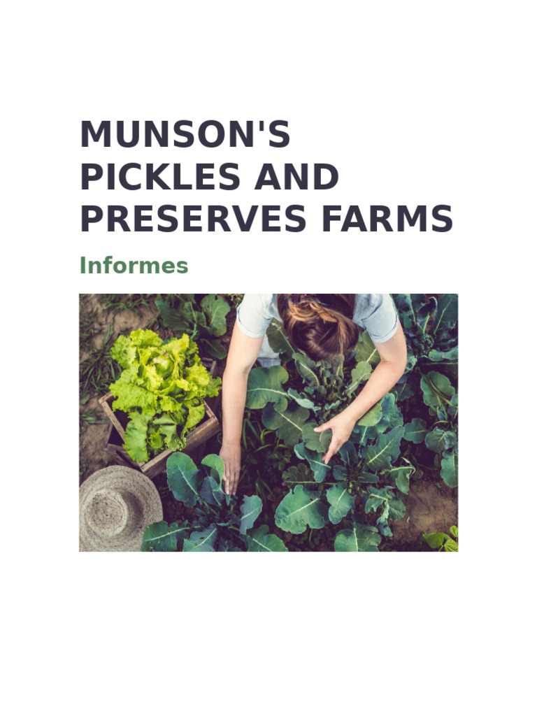 L1 T3 Act Farm Produce Report | PDF | Lechuga | Uva