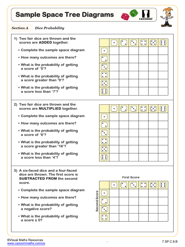 Dice and Spinner Probability Analysis | PDF | Probability | Mathematics