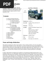 Download Land Rover Defender - Wikipedia The Free Encyclopedia by altilay SN80455627 doc pdf