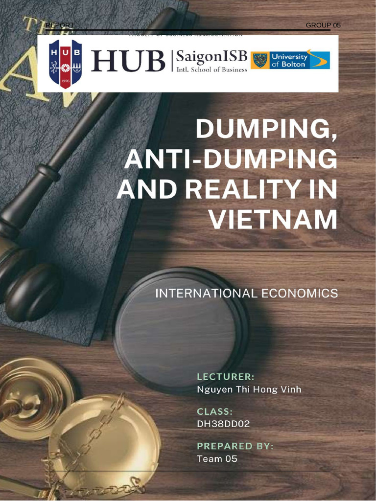 Understanding Dumping and Anti-Dumping | PDF | Dumping (Pricing Policy ...