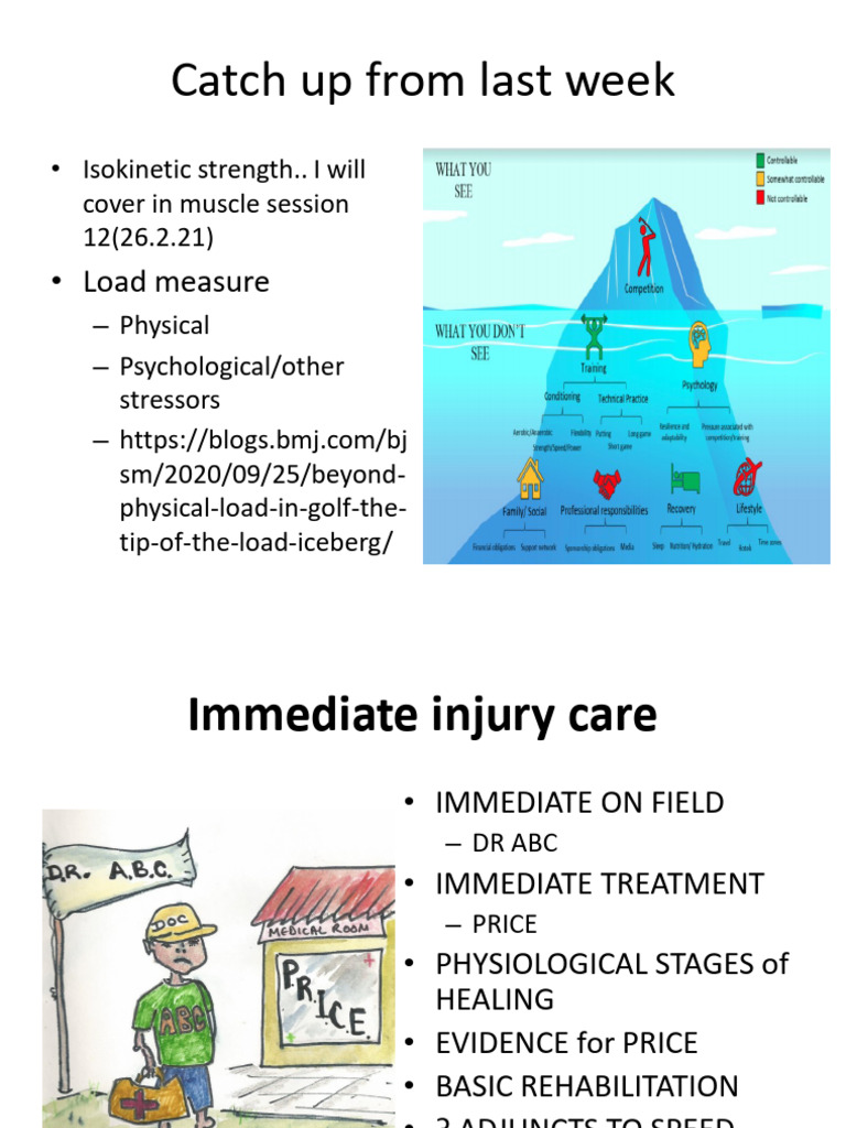 Acute Injury Management and Treatment Guide | PDF | Healing ...