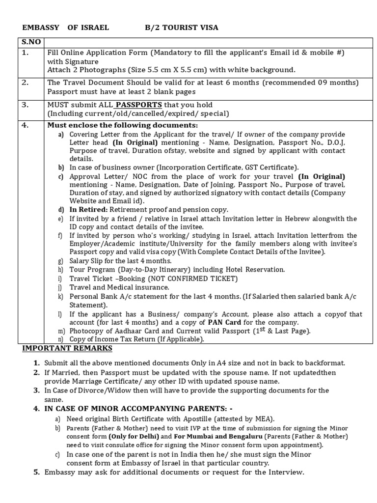 B2 Tourist Visa (3) | PDF | Travel Visa | Passport