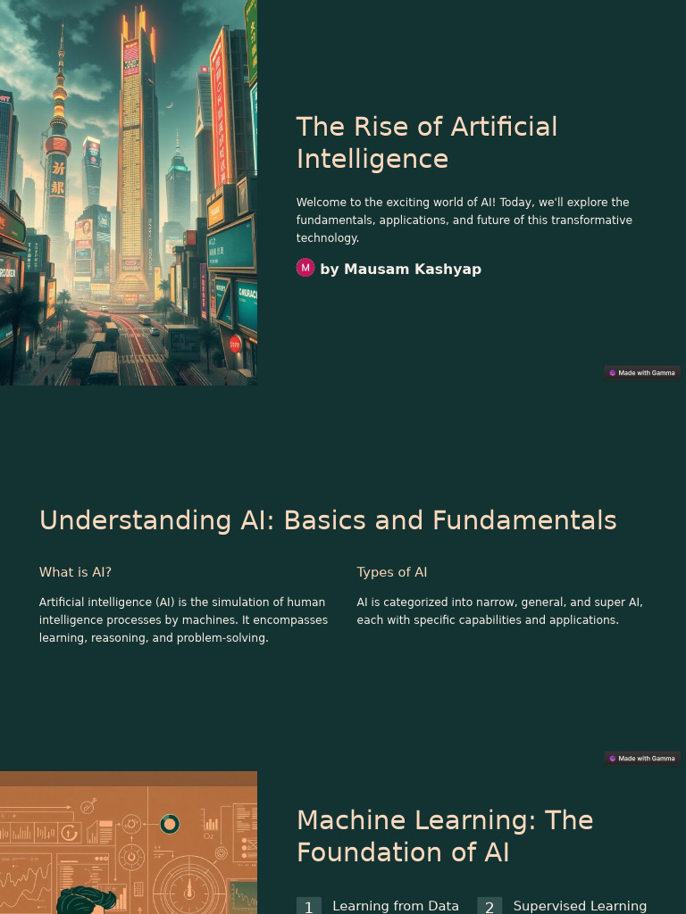 Types of AI and Their Applications | PDF | Artificial Intelligence ...