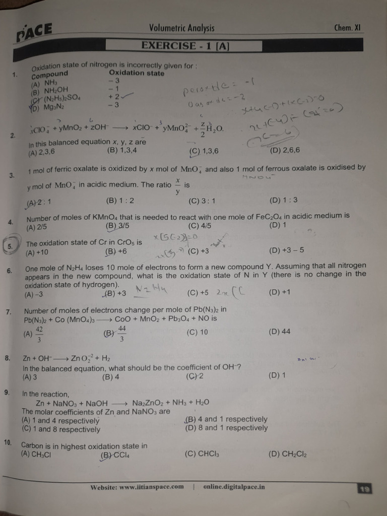 Volumetric Analysis | PDF