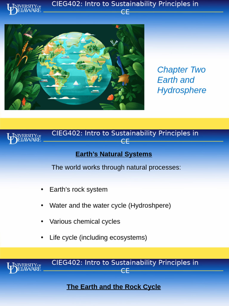 Lesson+5+ +Earth+and+Hydrosphere | PDF | Rock (Geology) | Stream