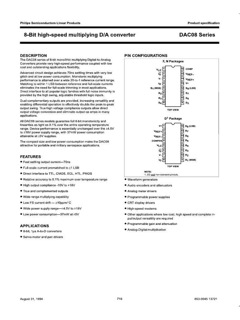DAC08C | PDF