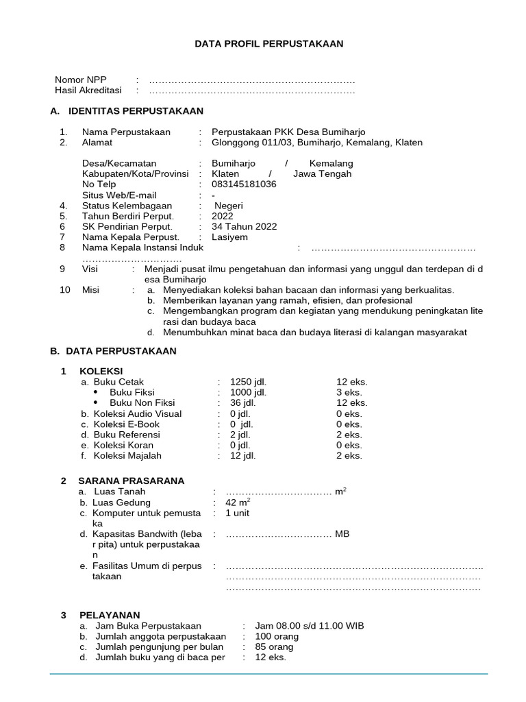DATA_PROFIL_PERPUSTAKAAN[1] | PDF