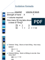 Meds Drug Calculation Formula-2