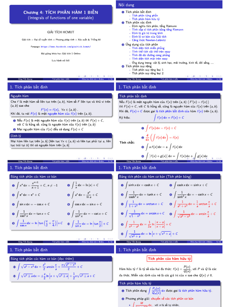 Tichphanham1bien Slides Phan 1 | PDF
