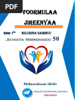 Jechoota Hayyootaa | PDF