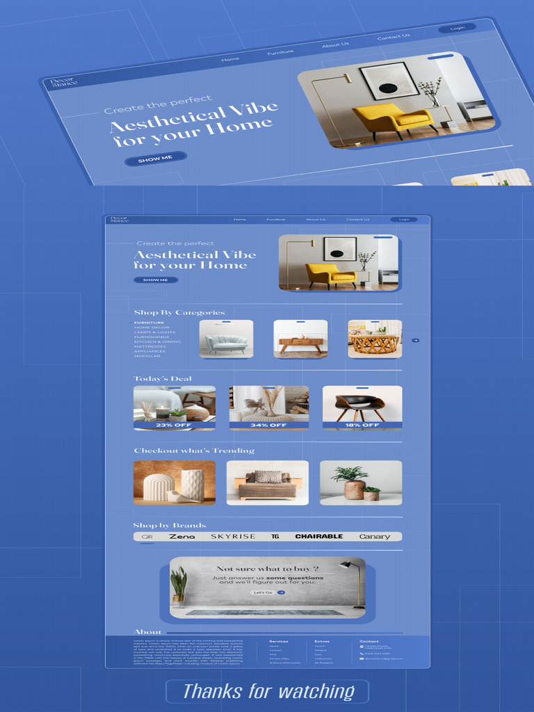 Decor Stance UiUx Design File | PDF