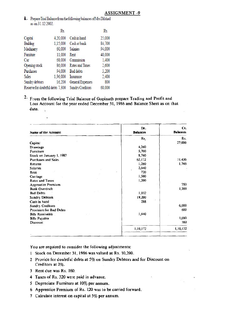 Assignment 9 Submission Details | PDF