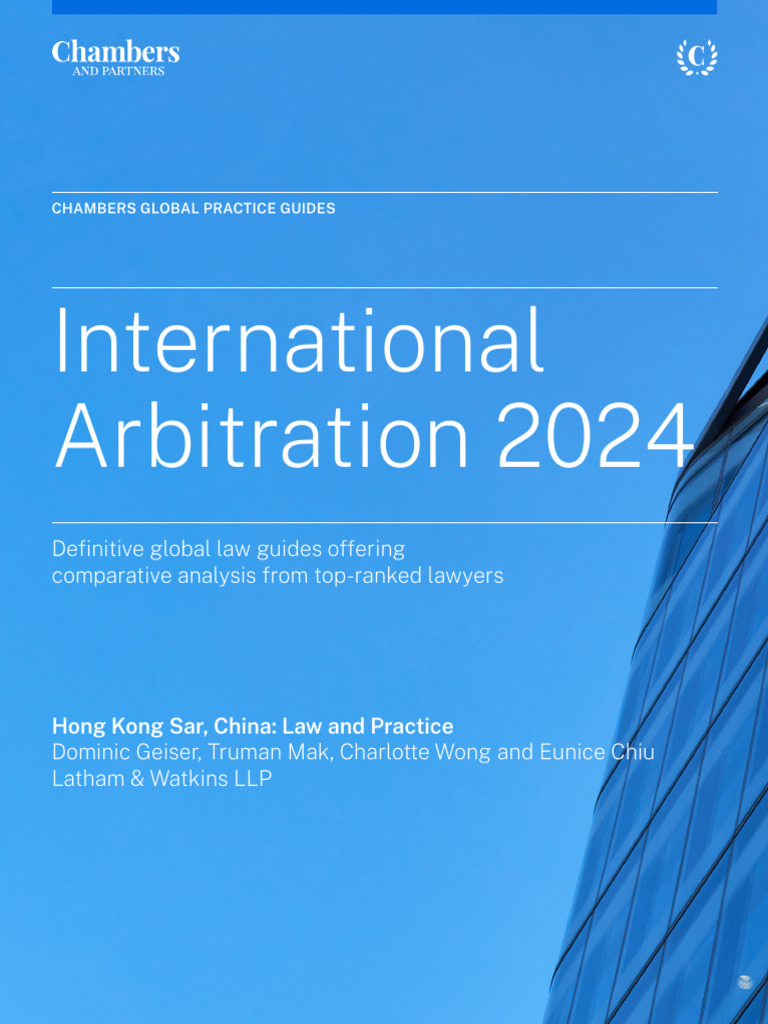 Hong Kong Arbitration Law Guide 2024 | PDF | Arbitration | Arbitral ...