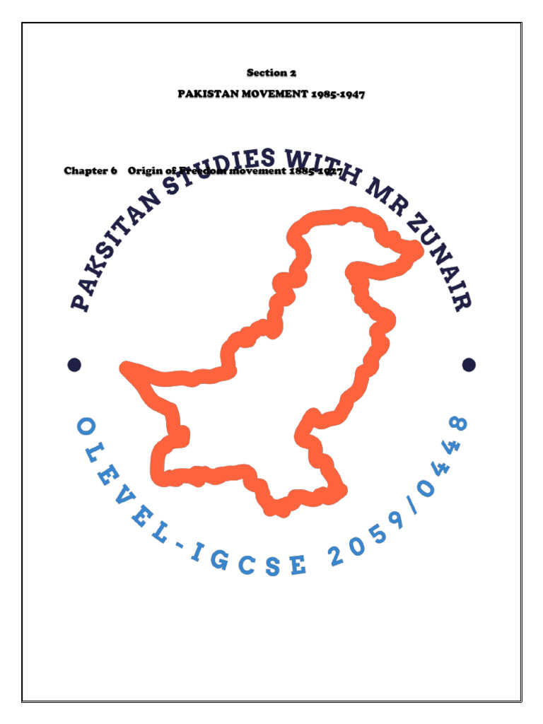 Pakistan Movement History: 1885-1947 | PDF | All India Muslim League ...