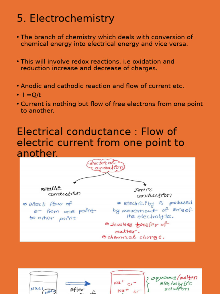 electrochemistry | PDF | Redox | Electrochemistry