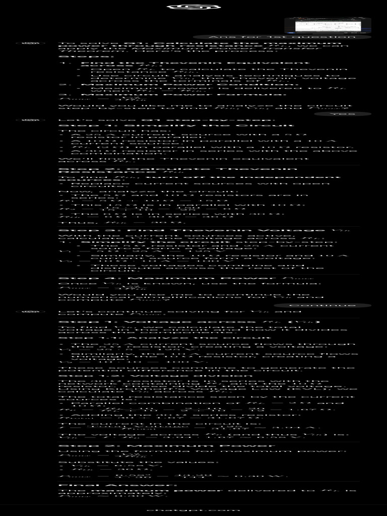 Max Power Transfer Pdf