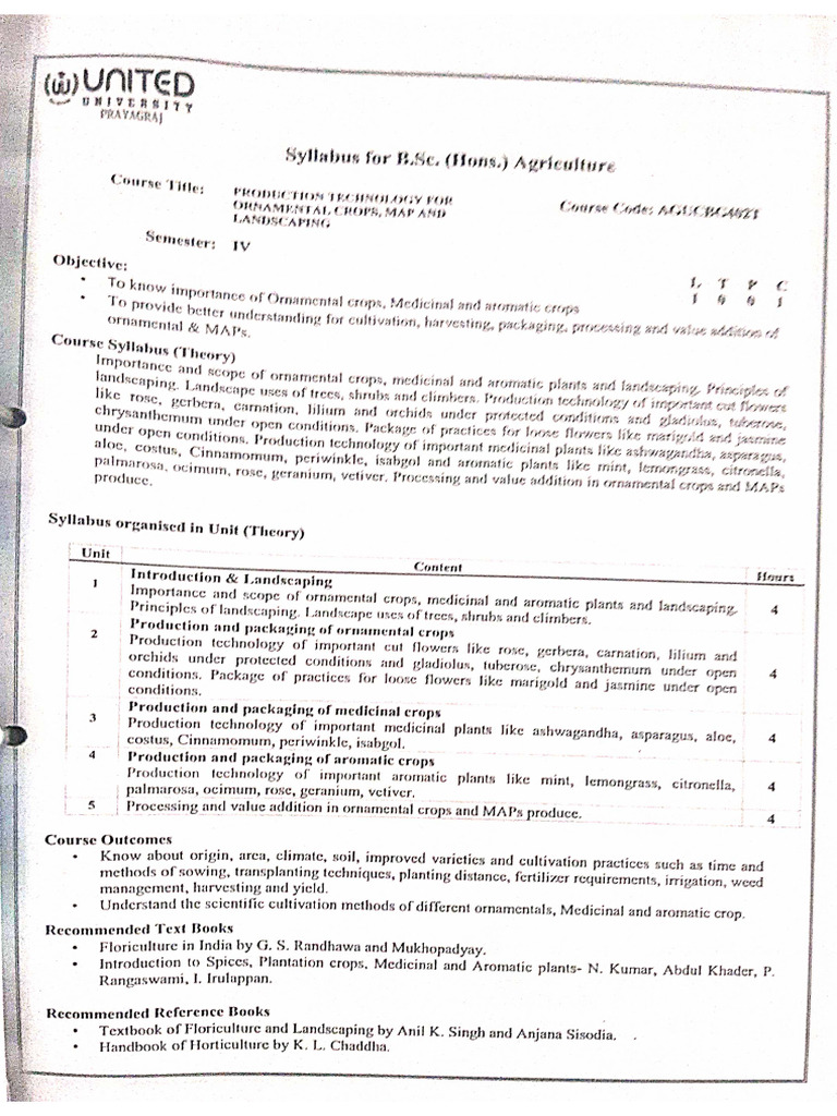 Teaching Syllabus 2025 26 Pdf