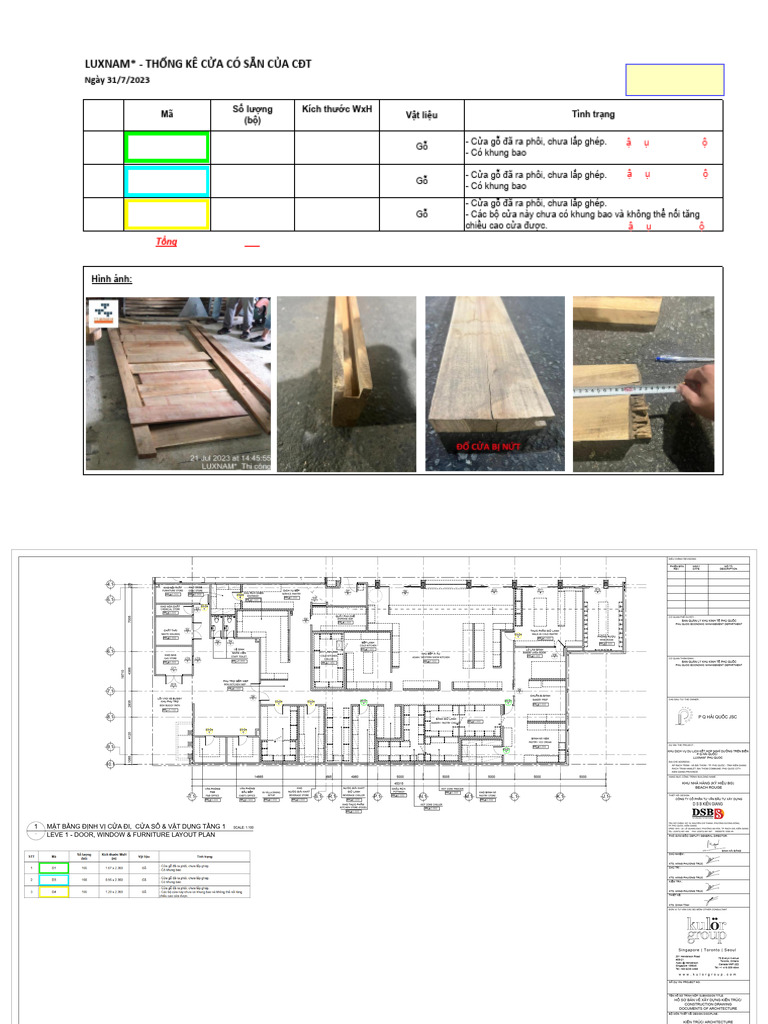 231013_Zone ABC_BOH_VE-Door_Drawing_option 2 (merge) | PDF
