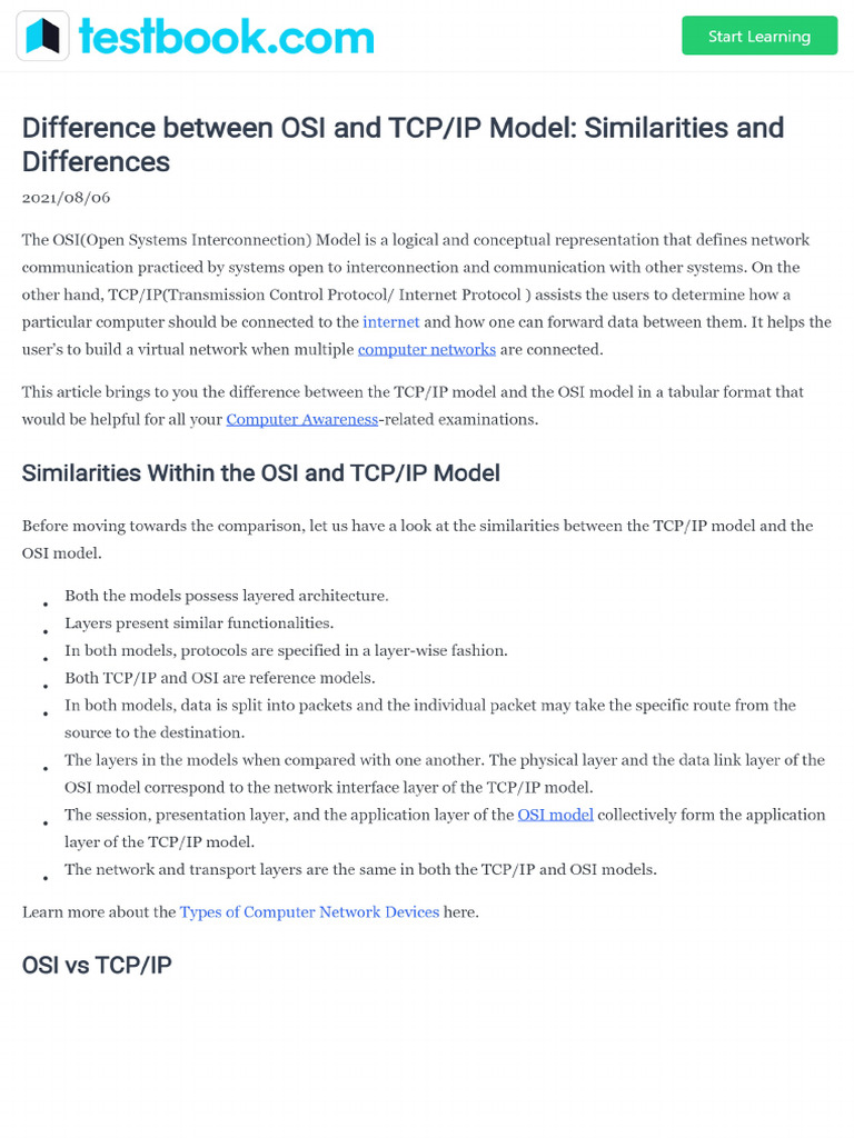 difference-between-tcp-ip-and-osi-model-b0805a92 | PDF