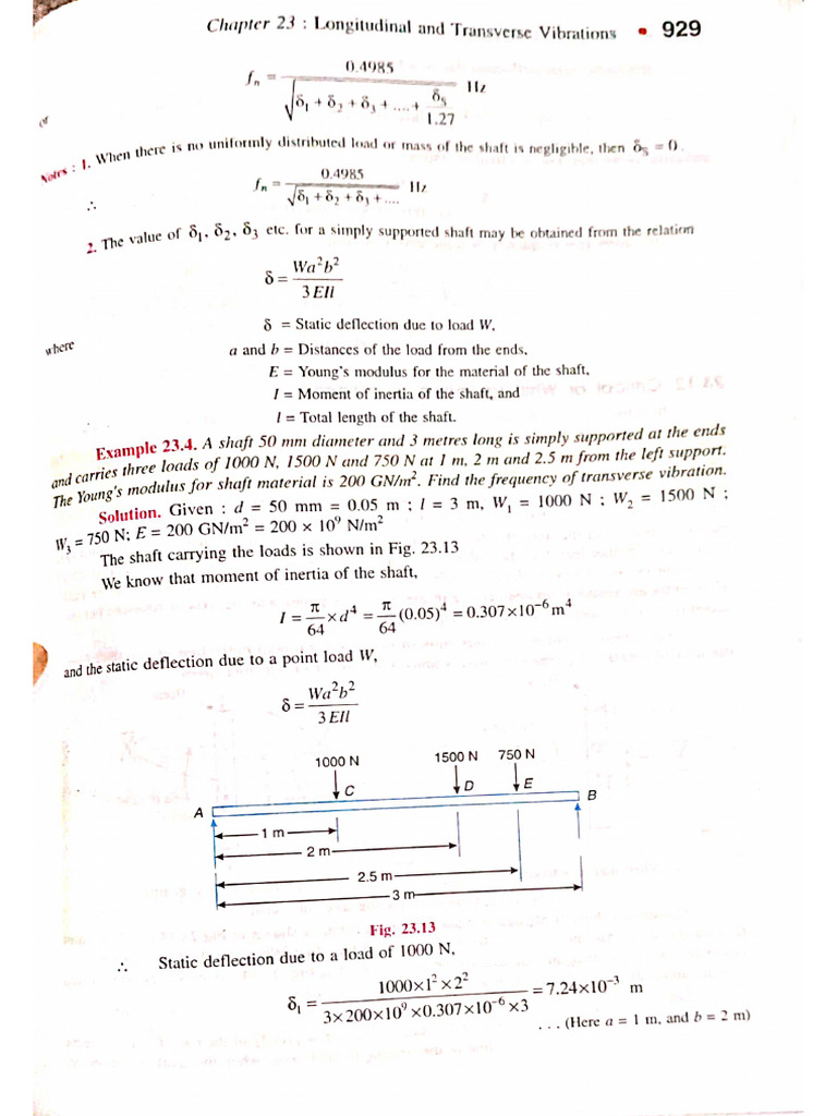 Vibration Problem | PDF