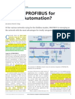 Why Use PROFIBUS For Process Automation