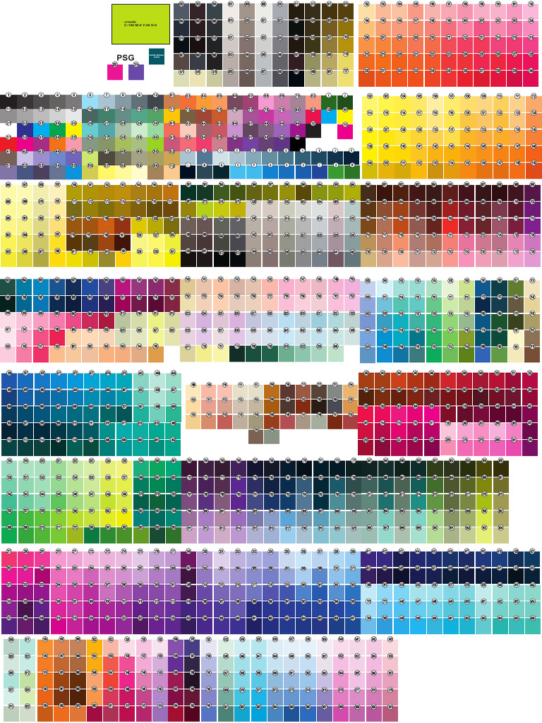 Color Verde Musgo en Diseño Gráfico | PDF