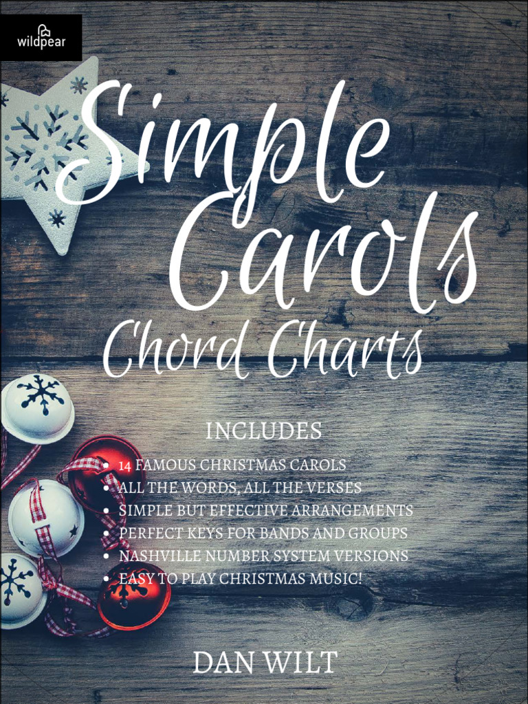 Simple Christmas Carol Chord Charts | PDF | Christmas Carols