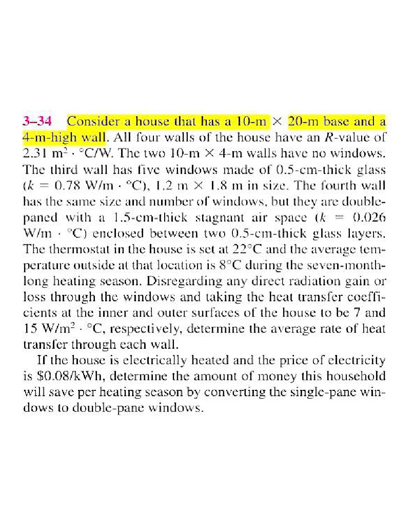 Sol Sheet 3 Heat Transfer | PDF