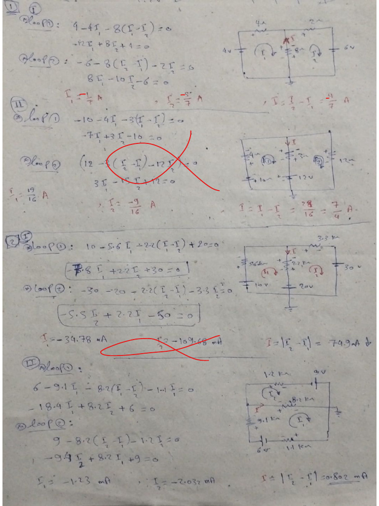 Sol Sheet 5 Circuts | PDF