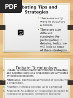 11 Effective Debate Techniques | PDF | Argument
