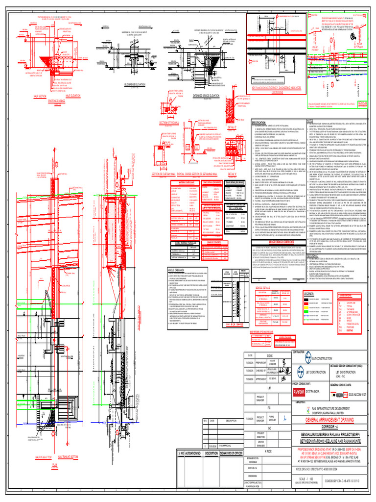 Proposed Minor Bridge No. 479 Details | PDF | Civil Engineering | Concrete
