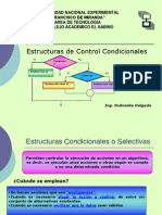 Estructuras Condicionales