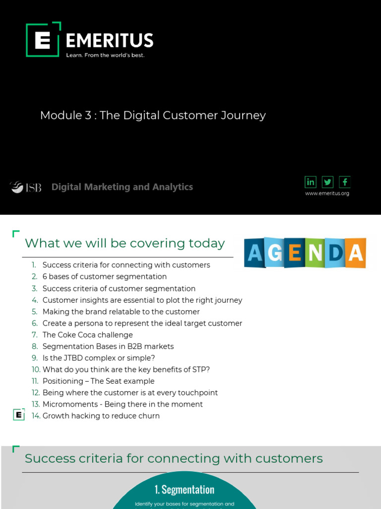 Digital Customer Journey Insights | PDF | Market Segmentation | Brand