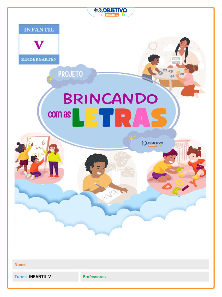 Brincando com as Letras na Educação Infantil | PDF